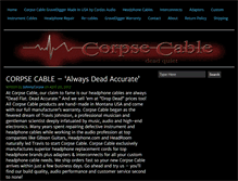 Tablet Screenshot of corpsecable.com